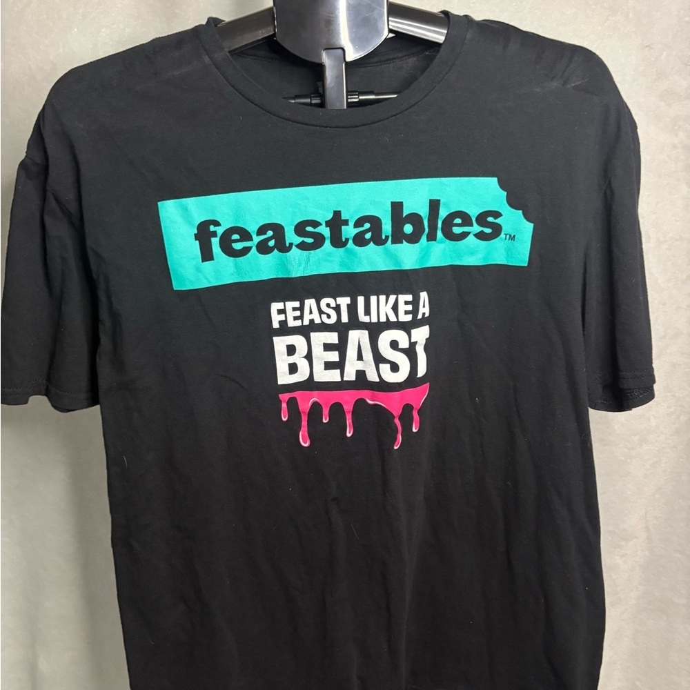 Feast Like a Beast Black Graphic Tee